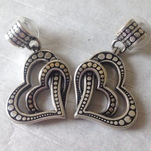 Brighton Double Heart Earrings